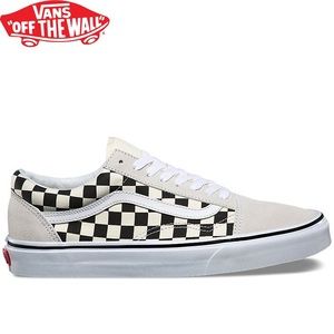 used off white old skool vans